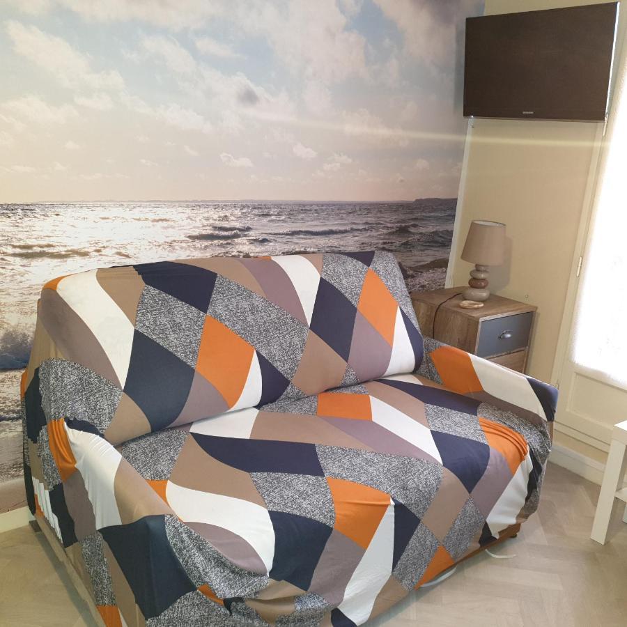 Appartement Studio Proche Mer 4 Pers Residence Calme Avec Parc Blonville-sur-Mer Exterior foto