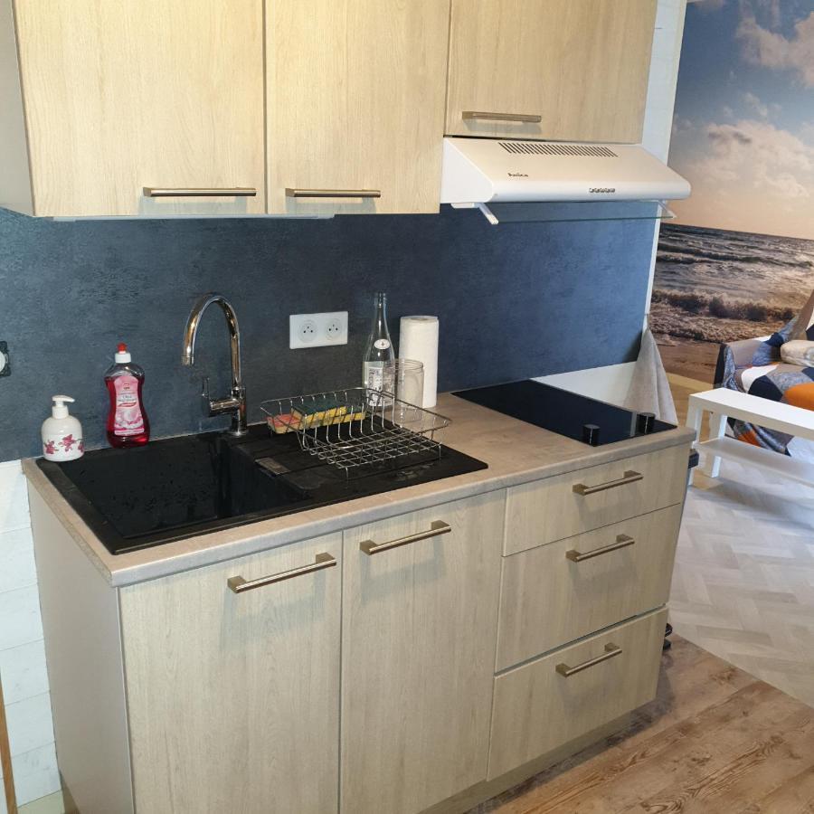 Appartement Studio Proche Mer 4 Pers Residence Calme Avec Parc Blonville-sur-Mer Exterior foto