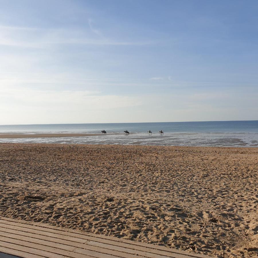Appartement Studio Proche Mer 4 Pers Residence Calme Avec Parc Blonville-sur-Mer Exterior foto